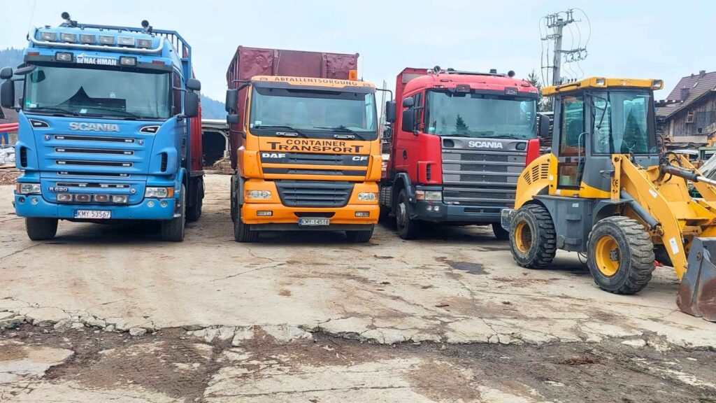 Pojazdy - wywóz i utylizacja gałęzi