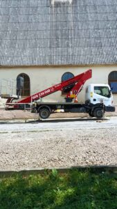 Prace z wykorzystaniem zwyżki Śląsk